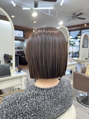 大人かわいい/ぷつっとボブ