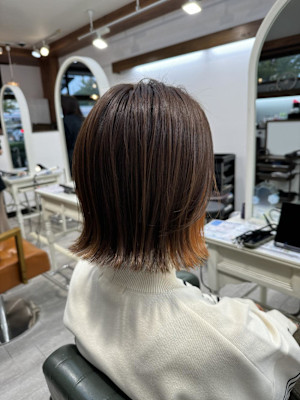 大人かわいい/インナーカラー