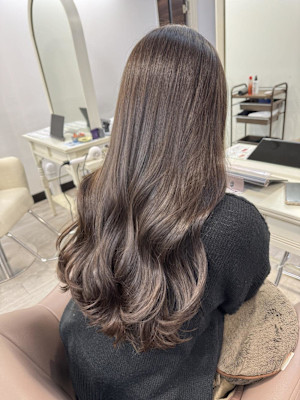 大人かわいい/艶ブラウン