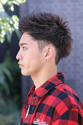 刈り上げネープレスマートイメチェングランジツーブロ