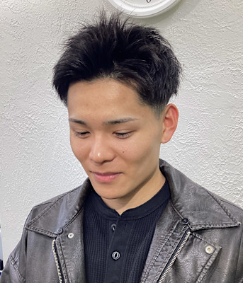 ツーブロック、ショート