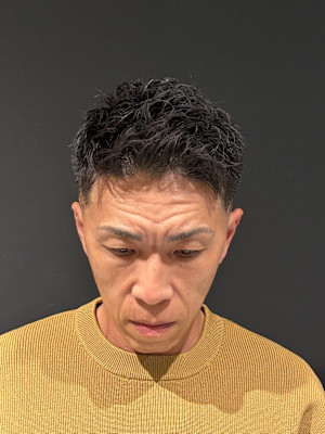 アップバングショート