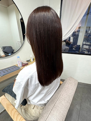 ロングヘアー×髪質改善トリートメント