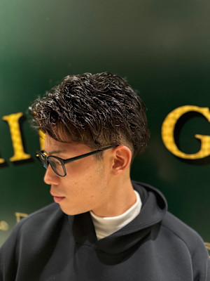 ナチュラルアップバング