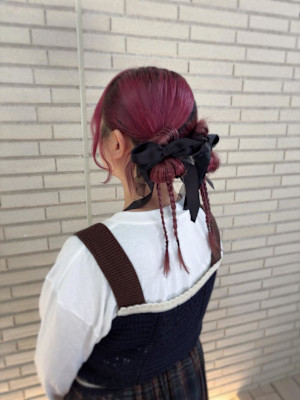 大人気カチモリヘア