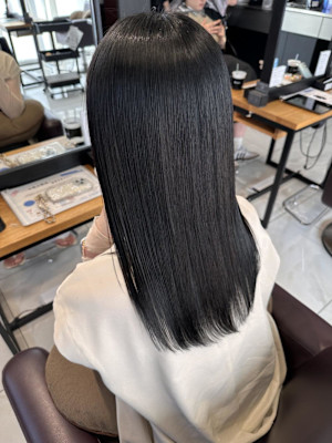 髪質改善カラー/髪質改善ストレート/透明感カラー