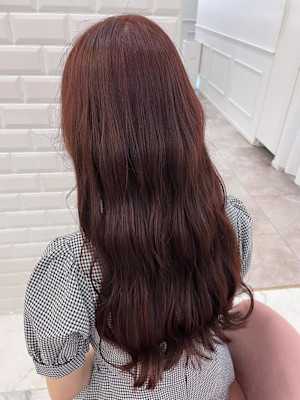 ピンクブラウンカラー♪_ユウ