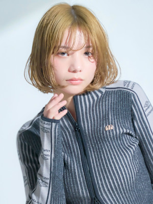 【La fith】ハイトーンカラー×ワンカールボブ