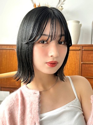 【La fith】シアーブラック×シースルーバング