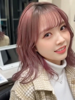 ピンクヘア