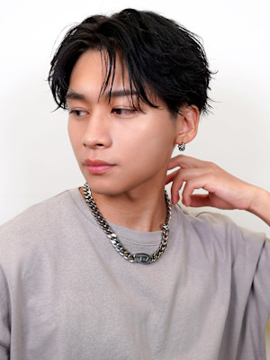 【La fith】メンズカット×センターパート