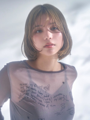 【La fith】ケアブリーチ×ボブ×ハイトーンカラ