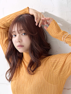 【La fith】ゆるふわヘア×シースルーバング