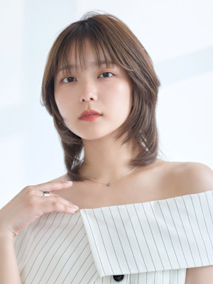 【La fith】ウルフ×顔周りレイヤー×シースルーバング