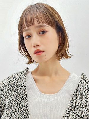 【La fith】ぱつっとボブ×オン眉