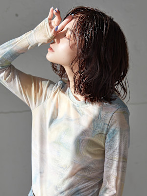 【La fith】ニュアンス巻き×アッシュグレージュ