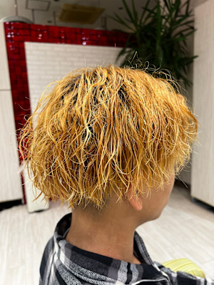 ツイストスパイラルのブリーチマッシュ