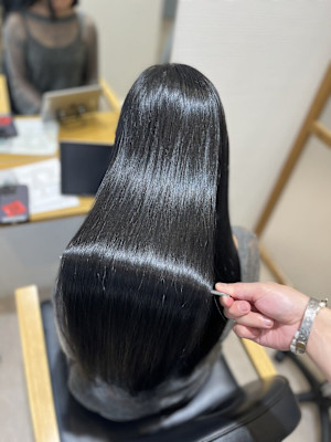 ツヤの滝登り☆辻堂/髪質改善/個室/縮毛矯正