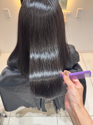髪質改善ヘアカラー