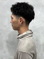 刈り上げショートのパーマスタイル