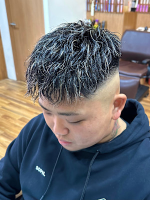 ツイスパフェードハイライト