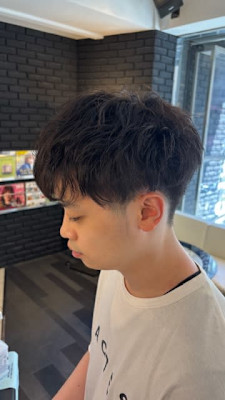 くせ毛風パーマ