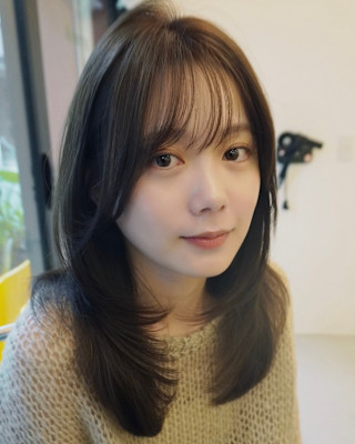 レイヤーカット/レイヤー/顔周り/ミディアム/ボブ/ショート