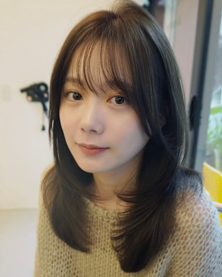 レイヤーカット/レイヤー/顔周り/ミディアム/ボブ/ショート