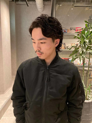 メンズウルフパーマ【Lolonois中津】