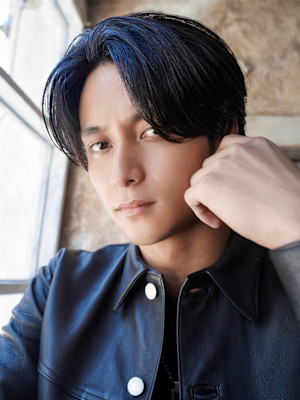 ニュアンスパーマ　センターパート