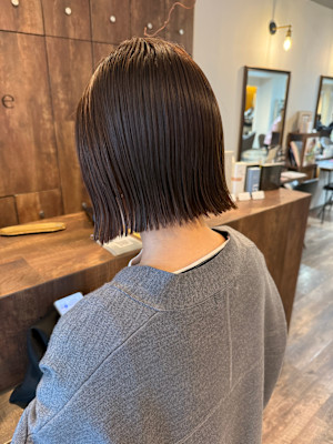 パツンボブ−ギリギリ結べる楽ちんスタイル