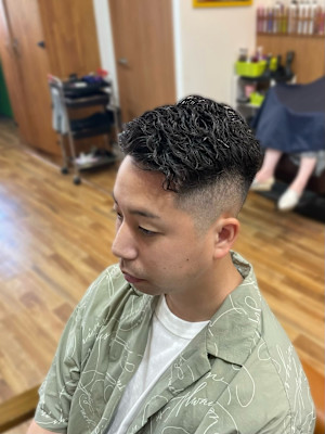 フェードパーマ