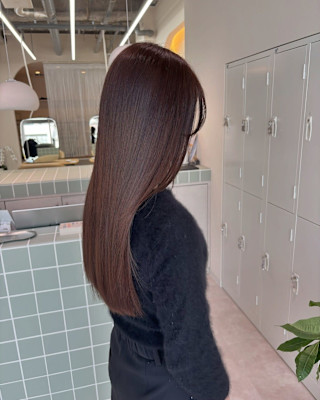 髪質改善トリートメント/酸性ストレート/ブラウンベージュ