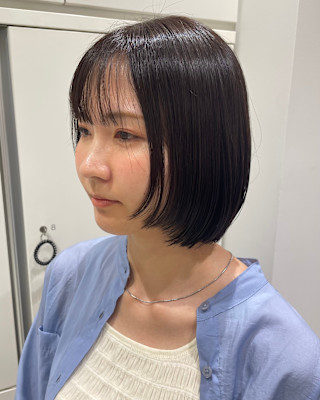 ショートボブ×レイヤー/吉川沙知