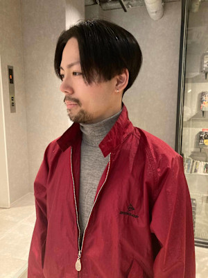 メンズ韓国風センターパート【Lolonois中津】