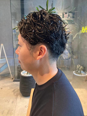 メンズすっきりビジネスパーマ【Lolonois中津】