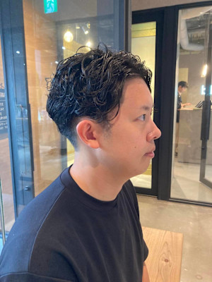 メンズすっきりビジネスパーマ【Lolonois中津】