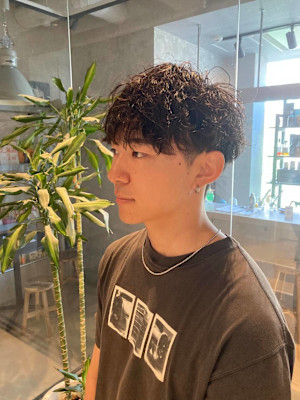 メンズマッシュ波ウェーブ【Lolonois中津】