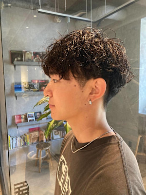 メンズマッシュ波ウェーブ【Lolonois中津】