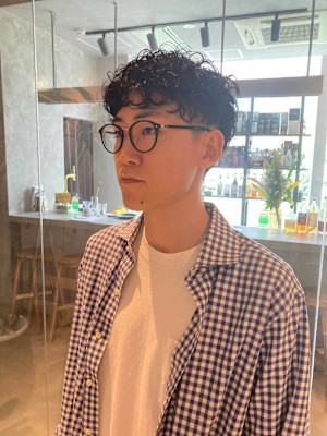 メンズアンニュイパーマ【Lolonois中津】