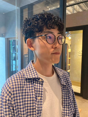 メンズアンニュイパーマ【Lolonois中津】