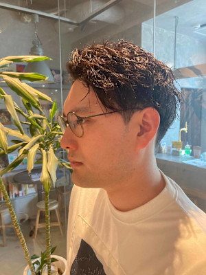 メンズニュアンスビジネスパーマ【Lolonois中津】