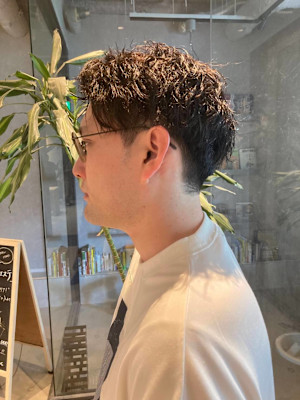 メンズニュアンスビジネスパーマ【Lolonois中津】