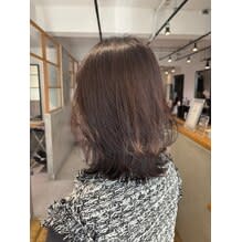 オススメスタイル【30代/イルミナカラー/縮毛矯正/髪質改善