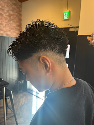 メンズパーマスタイル