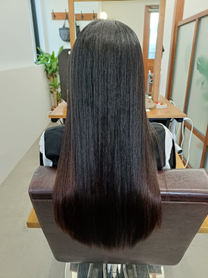 艶髪×ストレート