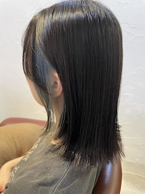 透明感マットアッシュ×インナーcolor