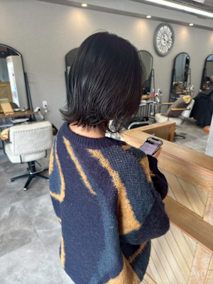 ショートボブ/ボブ/レイヤー/レイヤーカット/ウルフ