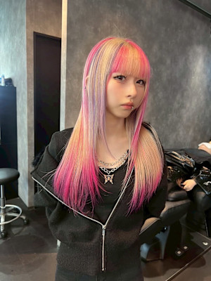 オーダーメイド　ケアブリーチ　ブリーチカラー　表参道/原宿