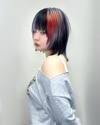 セクションカラー　ケアブリーチ　ブリーチカラー　表参道/原宿